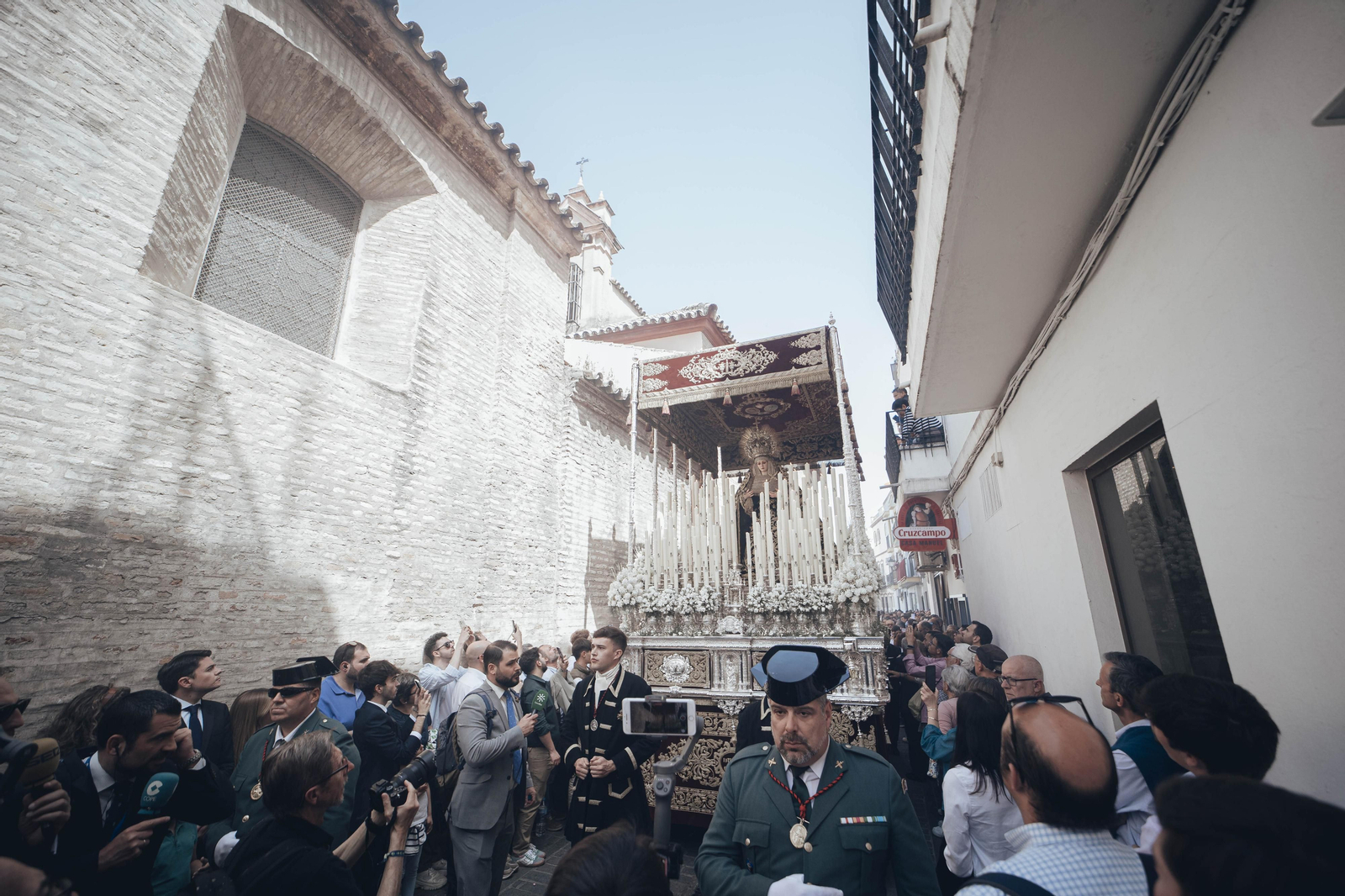 las imágenes de la Hermandad de los Servitas en la Semana Santa de Sevilla 2023