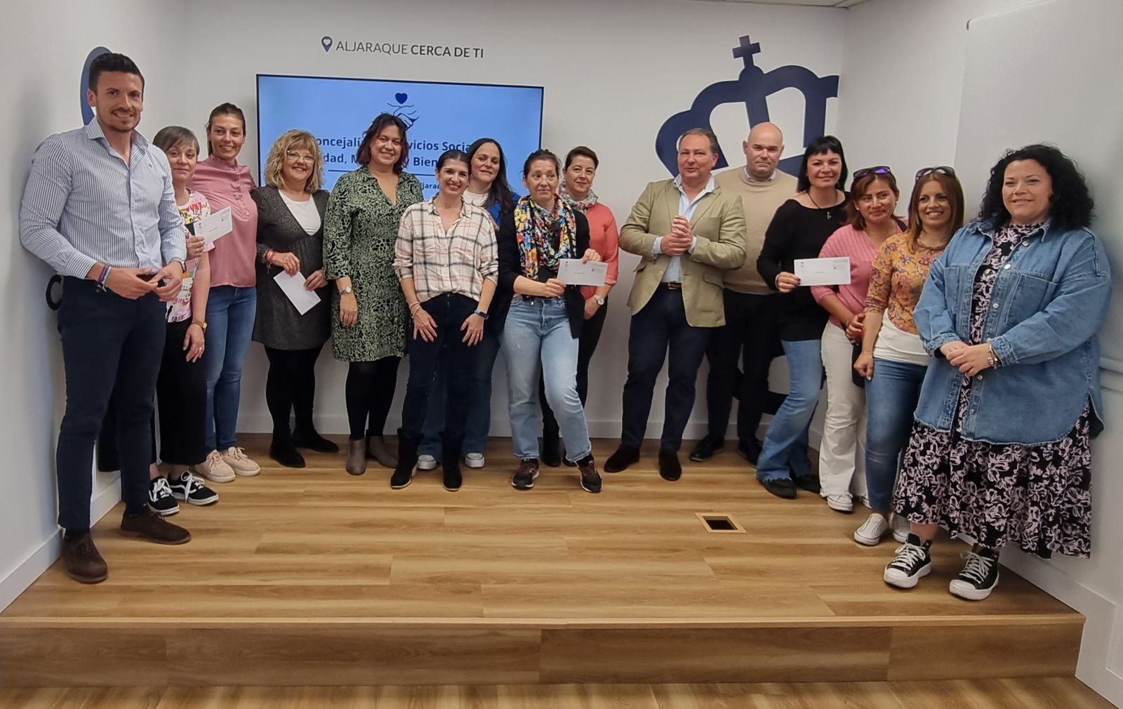 Entrega de las subvenciones a los colegios de Aljaraque.