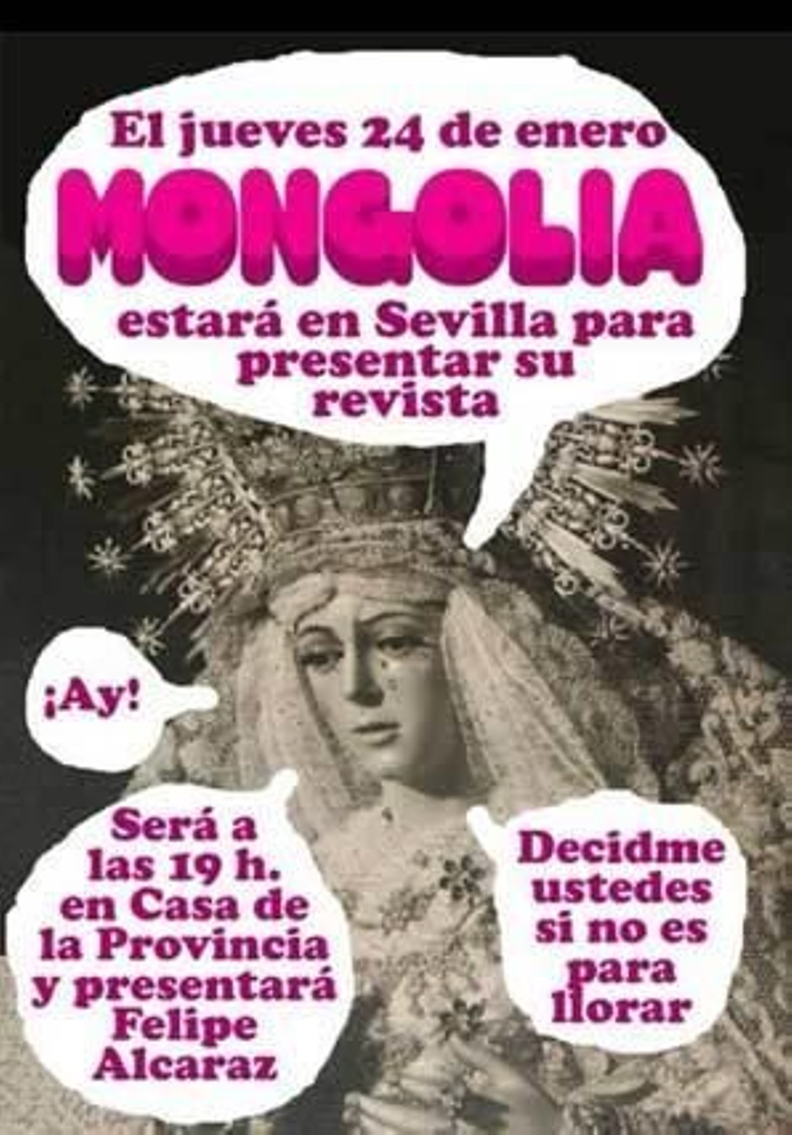 La Casa de la Provincia aclara que "sólo cede" el espacio a 'Mongolia'