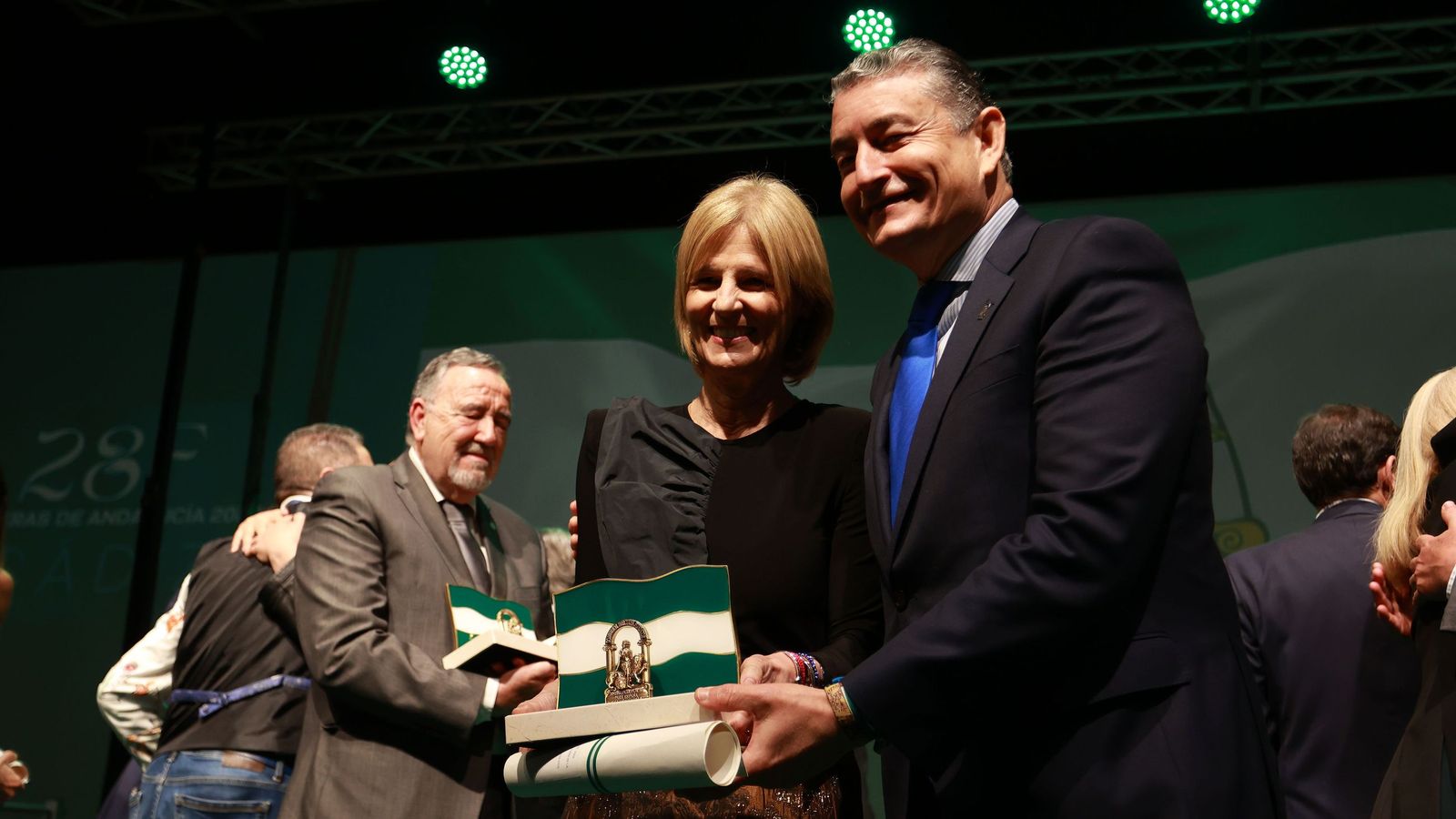 Imágenes de los premios Banderas de Andalucía de la Provincia de Cádiz en Jerez