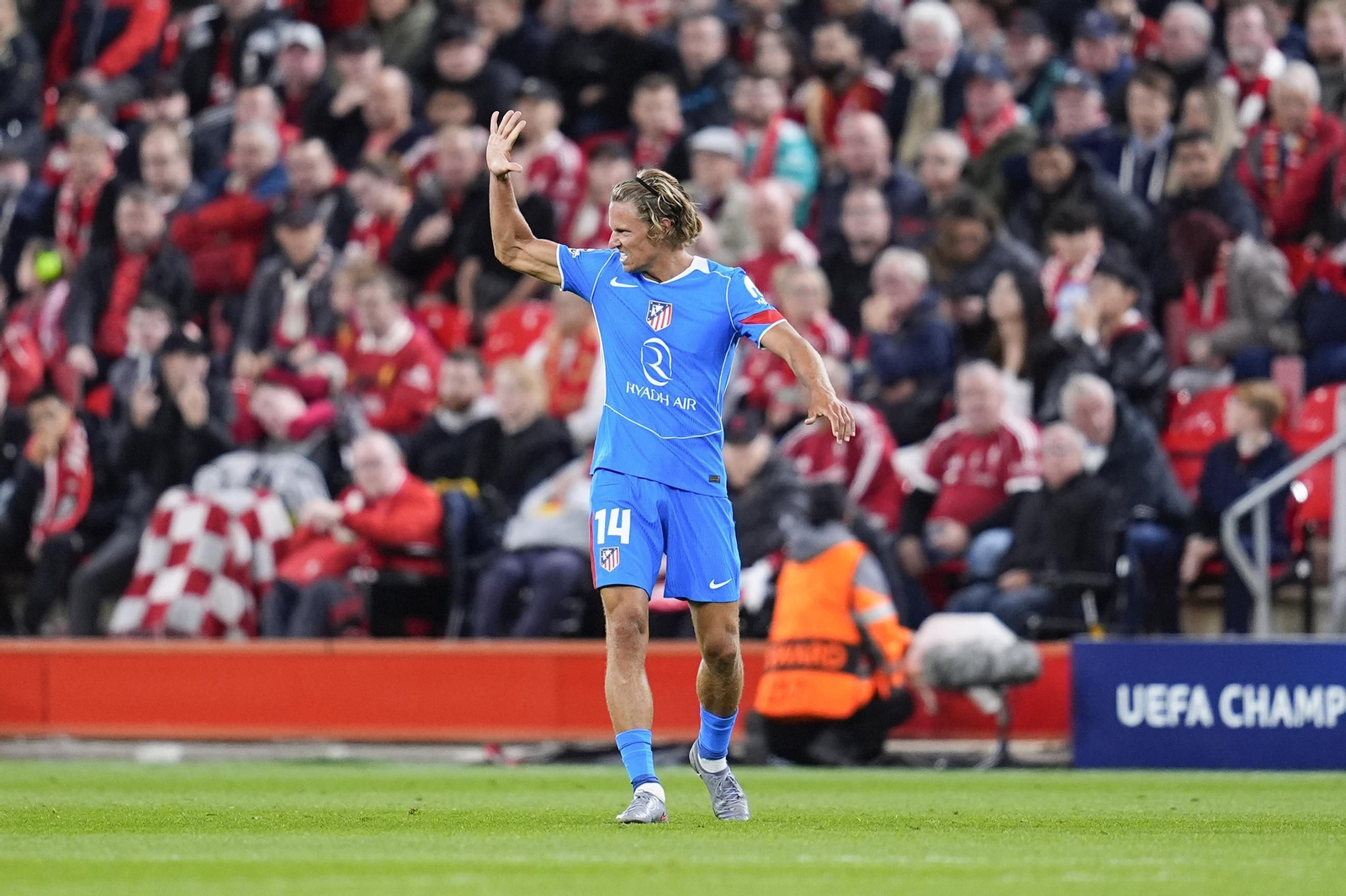 Las fotos del Liverpool - Atlético de Madrid