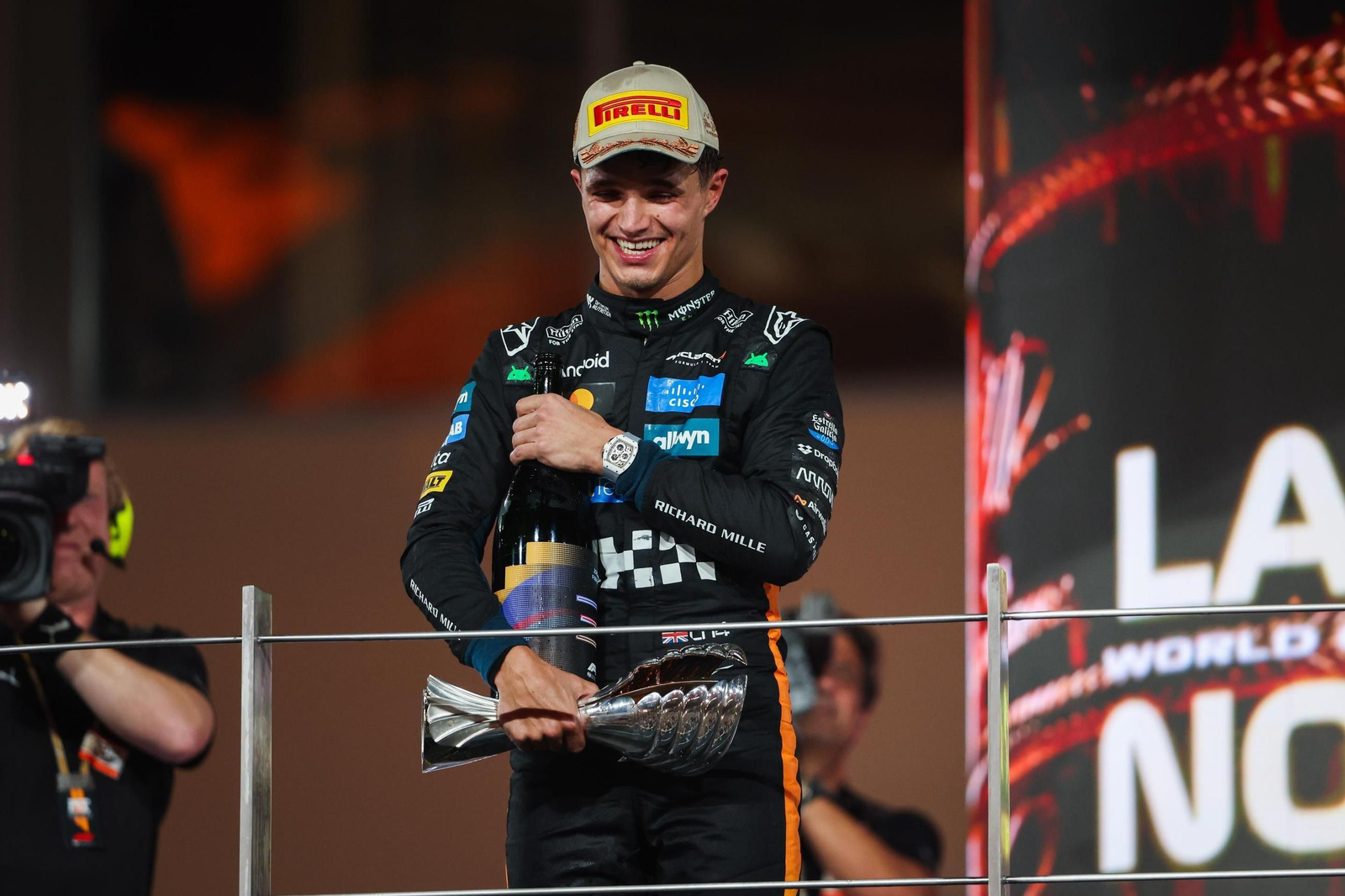 Las fotos del título mundial de Lando Norris en la Fórmula 1