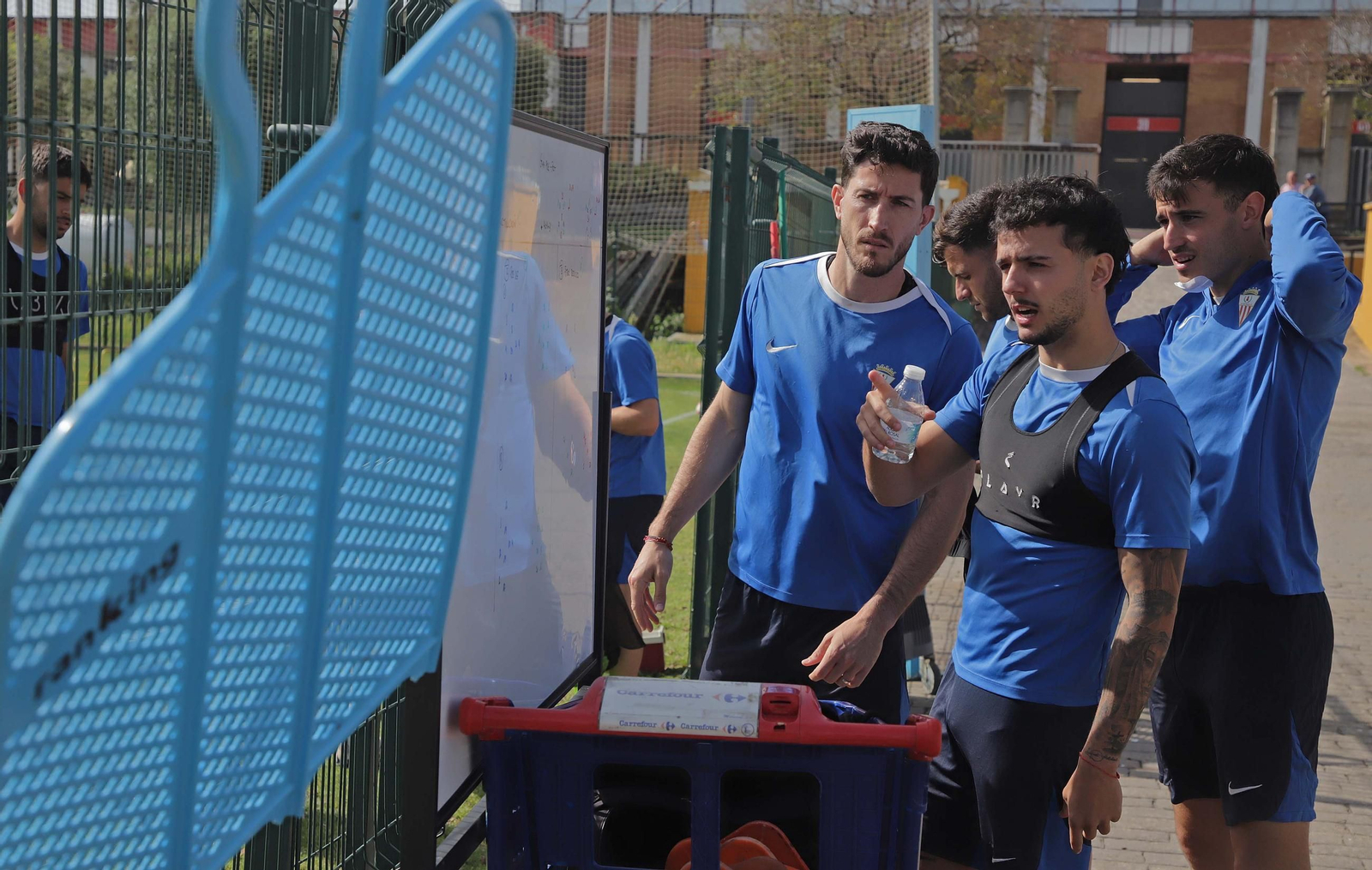 Las fotos del primer entrenamiento del Algeciras para el partido contra el Alcorcón
