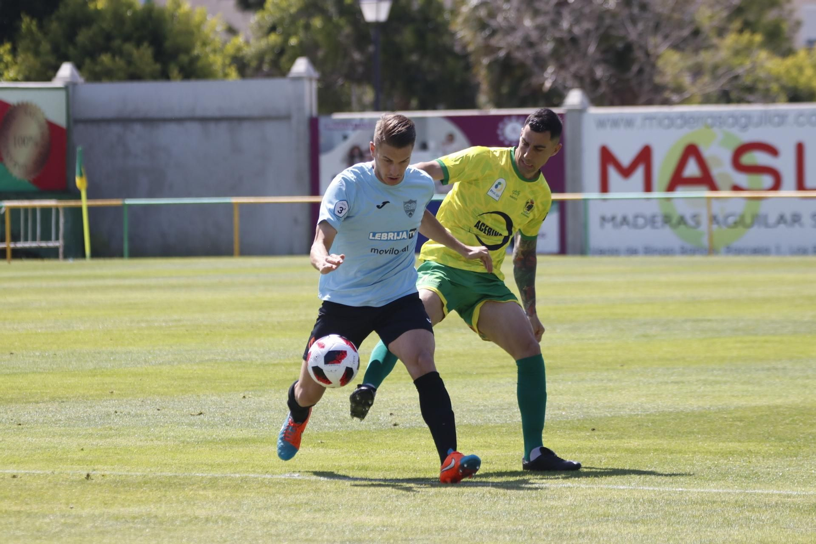 Panedero, en la visita de la Lebrijana a Los Barrios.