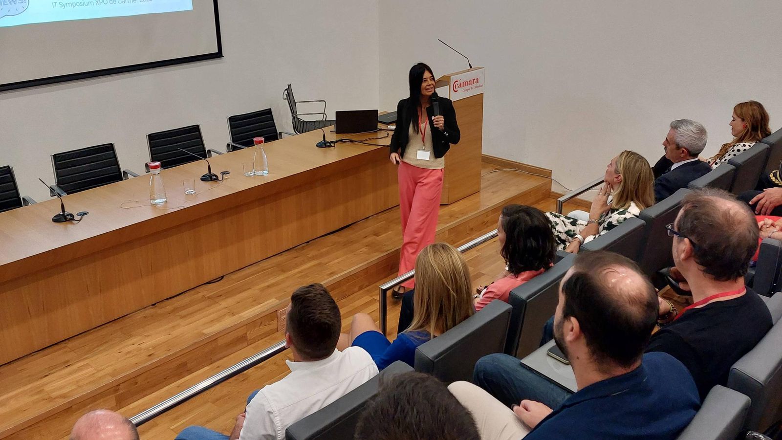 Una de las conferencias de la edición de 2023 de la Feria de Innovación y Transformación Digital.