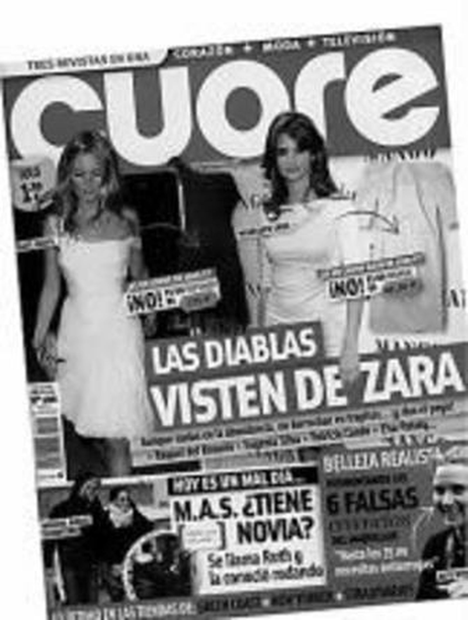 Tita Cervera y Blanca entierran el hacha