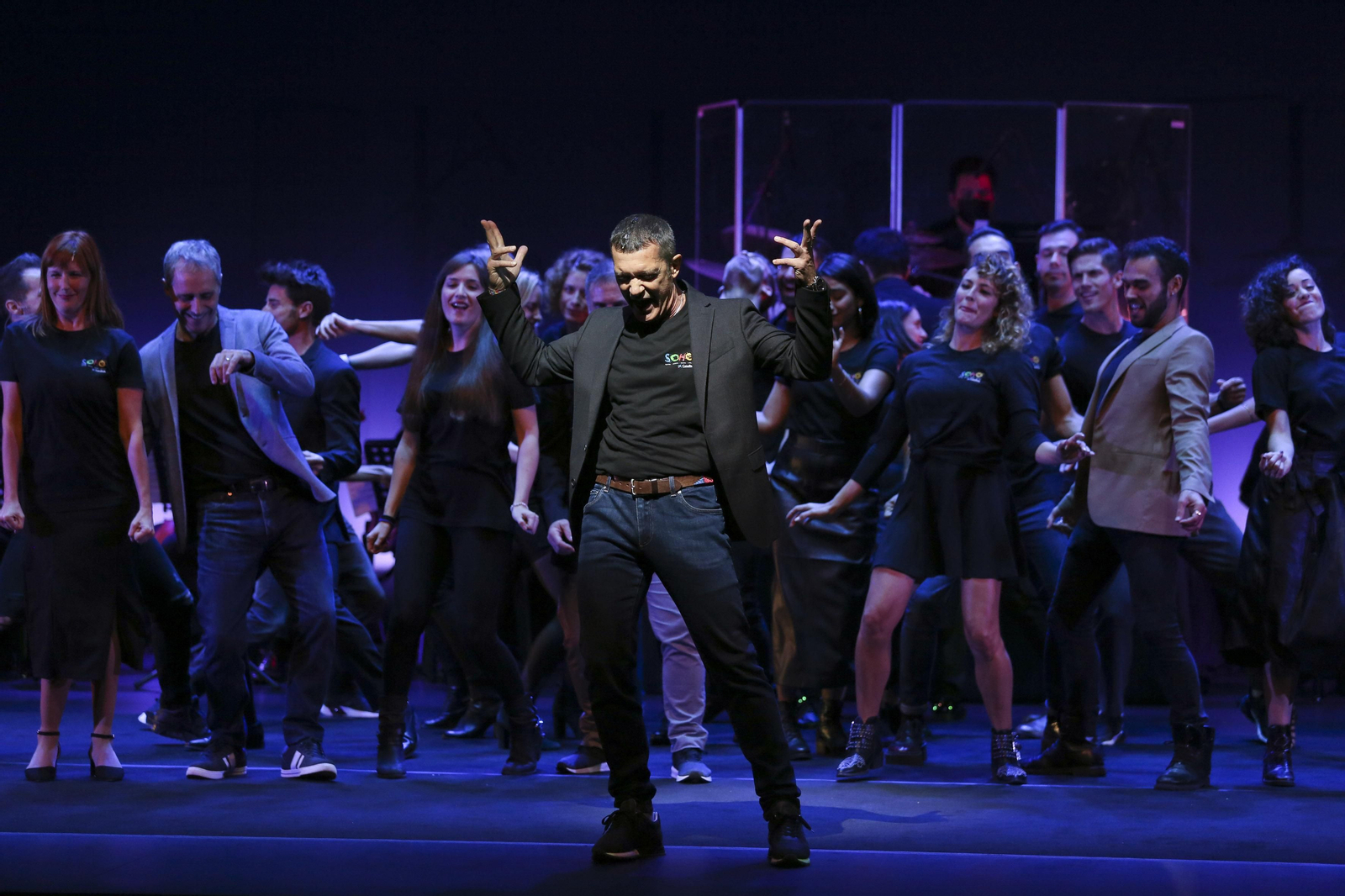 Las fotos de la presentación de la nueva temporada del Teatro del Soho con Antonio Banderas