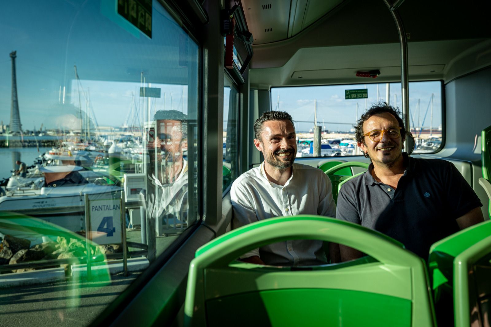 Martín Vila y José María González, el pasado octubre.