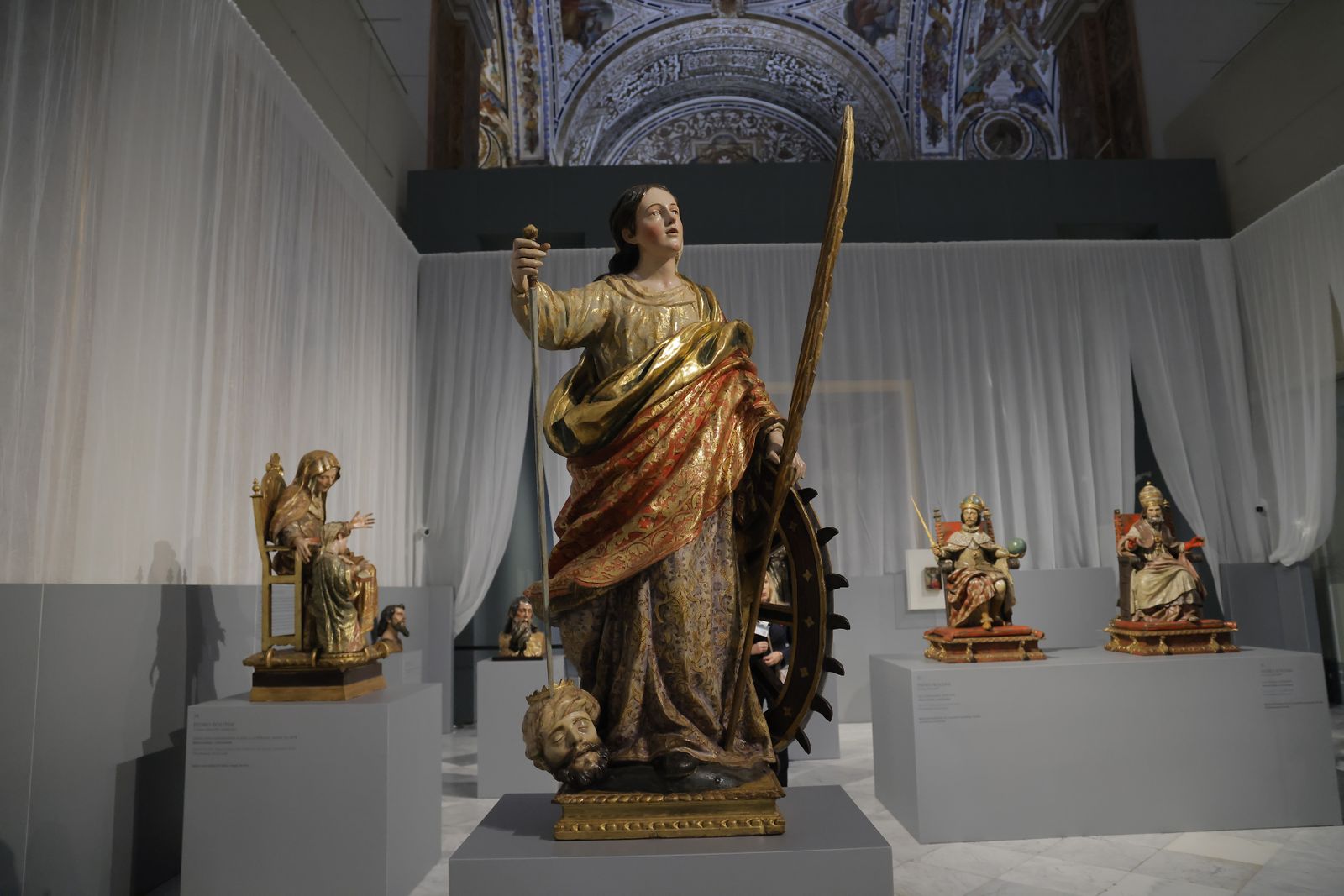 Las fotos de la muestra antológica sobre el escultor Pedro Roldán