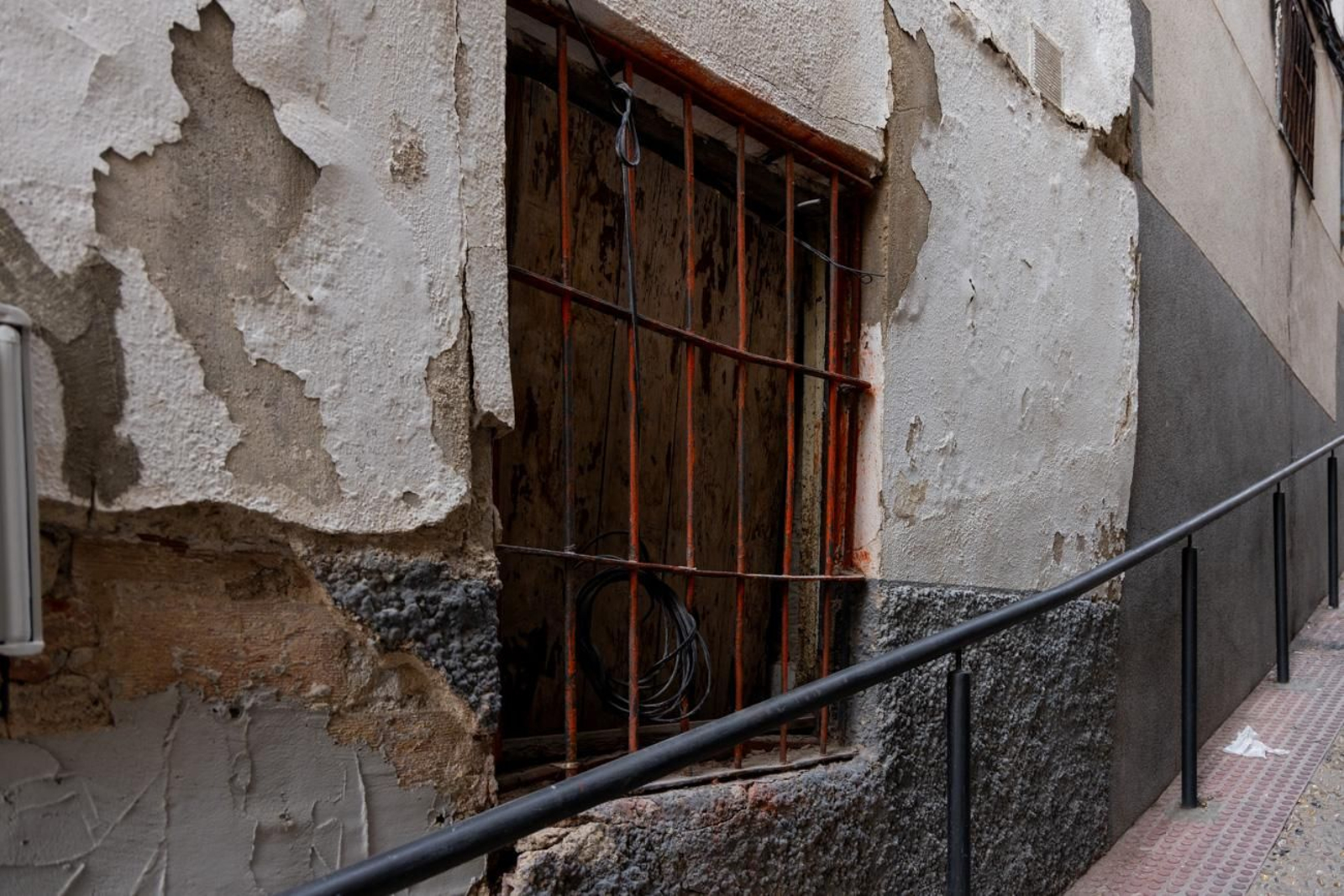 Así se encuentra el barrio de San Juan
