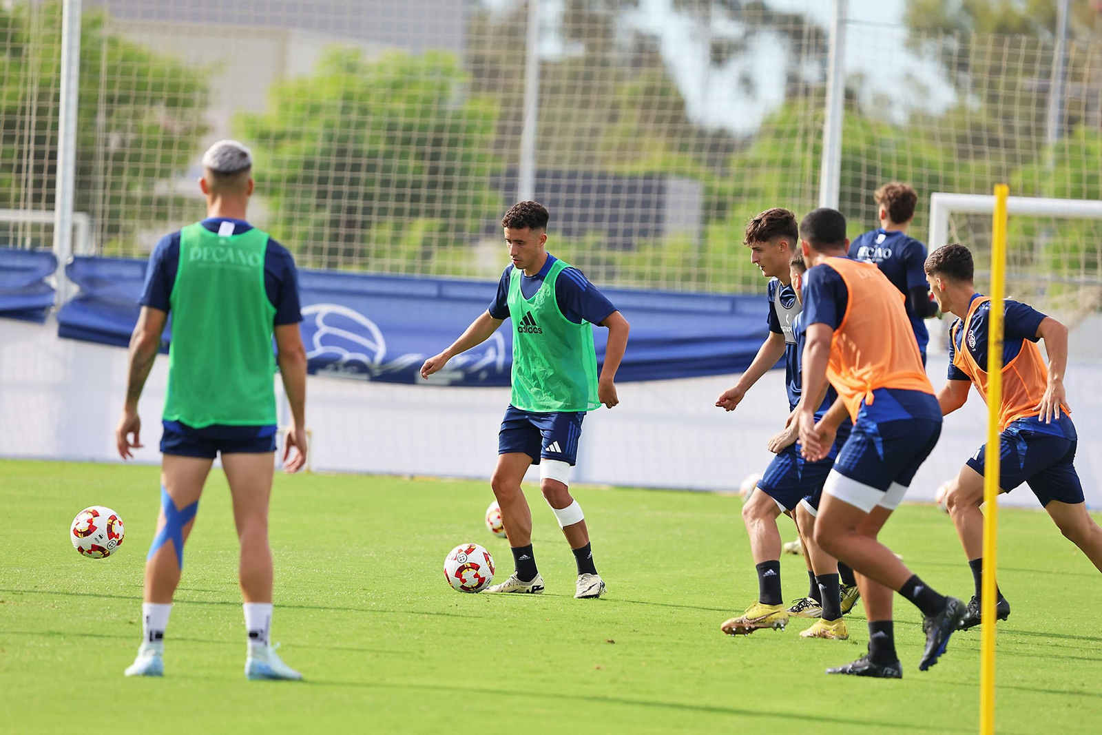 Entrenamiento del Recreativo de Huelva