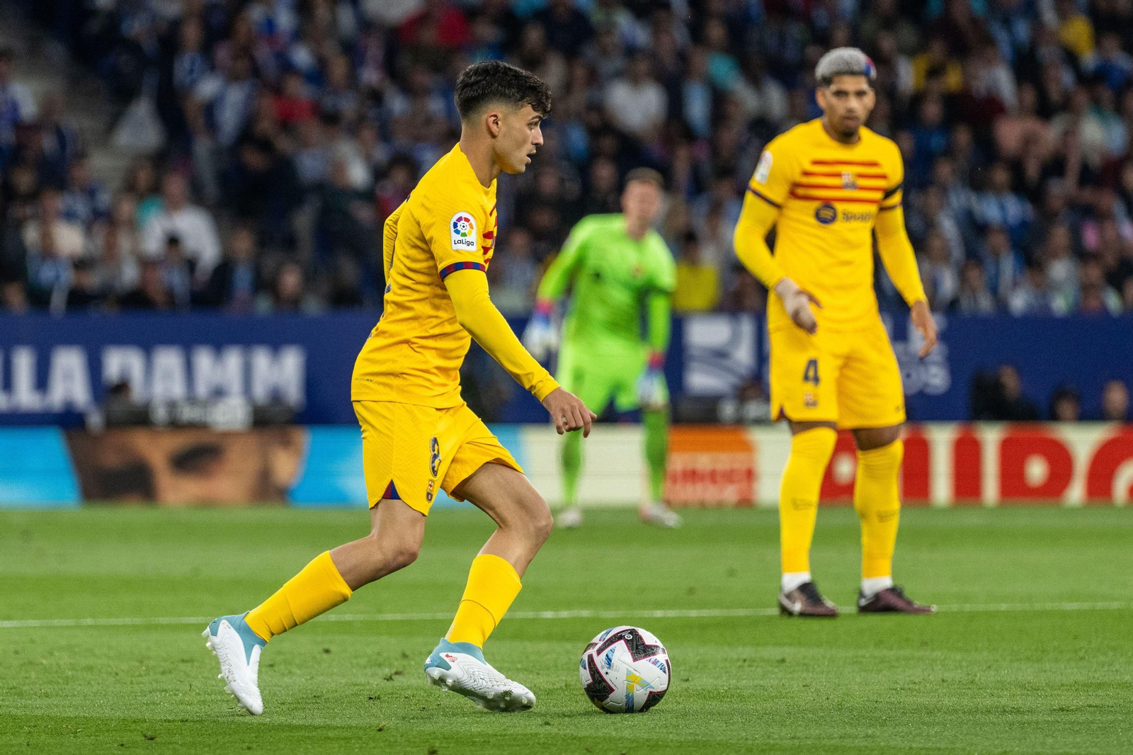 Las fotos de la celebración fallida del Barcelona ante el Espanyol