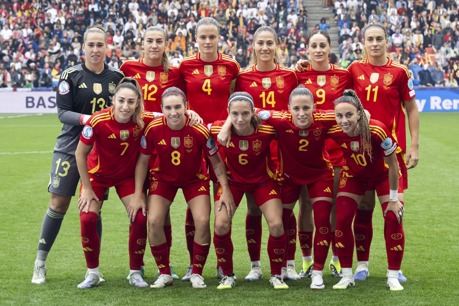 Las mejores imágenes de la final España - Inglaterra de la Eurocopa femenina