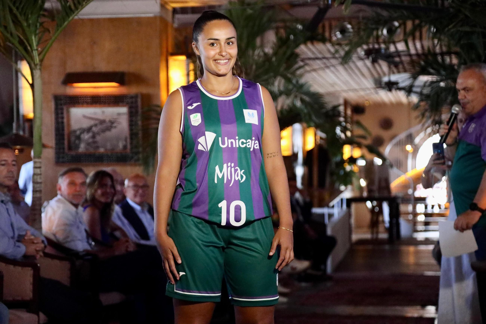 La presentación de las nuevas equipaciones del Unicaja, en fotos