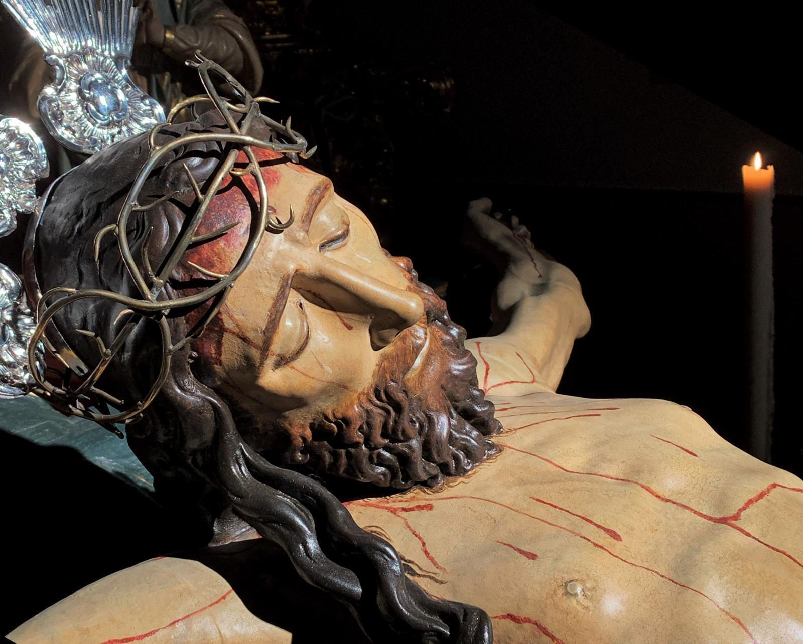 El Cristo de la Vera Cruz de Lebrija, obra de Roque Balduque.