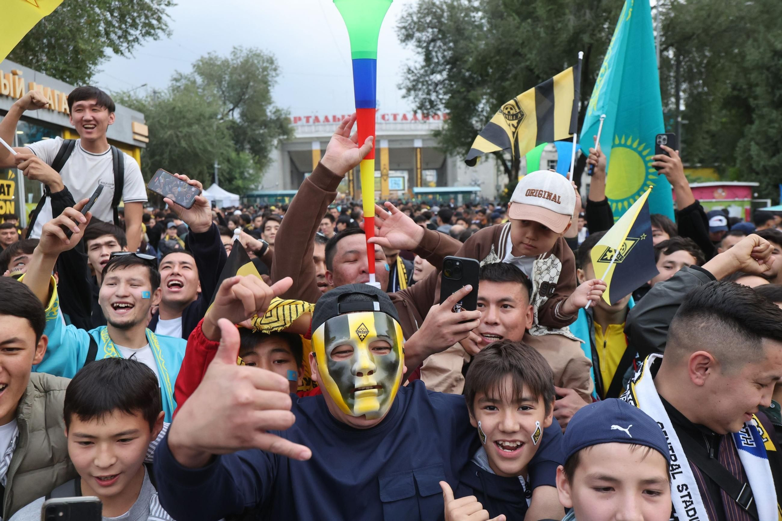 Las mejores fotos del Kairat Almaty-Real Madrid