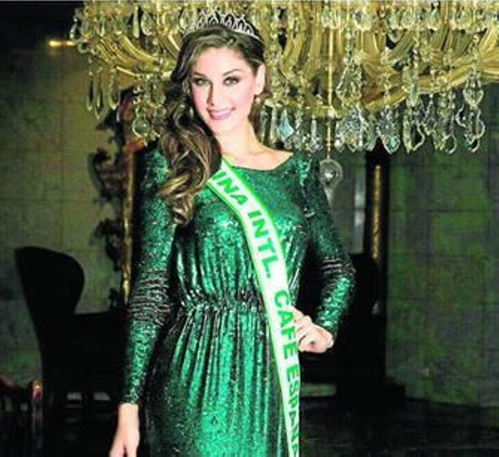 La modelo onubense María José García.