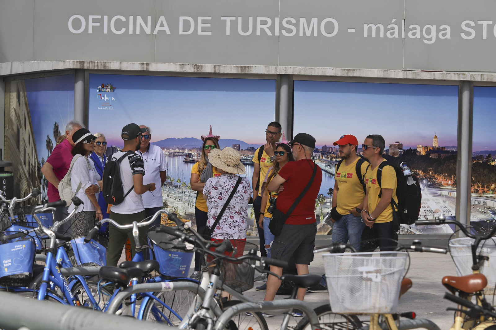 Turistas en Málaga en una imagen reciente.