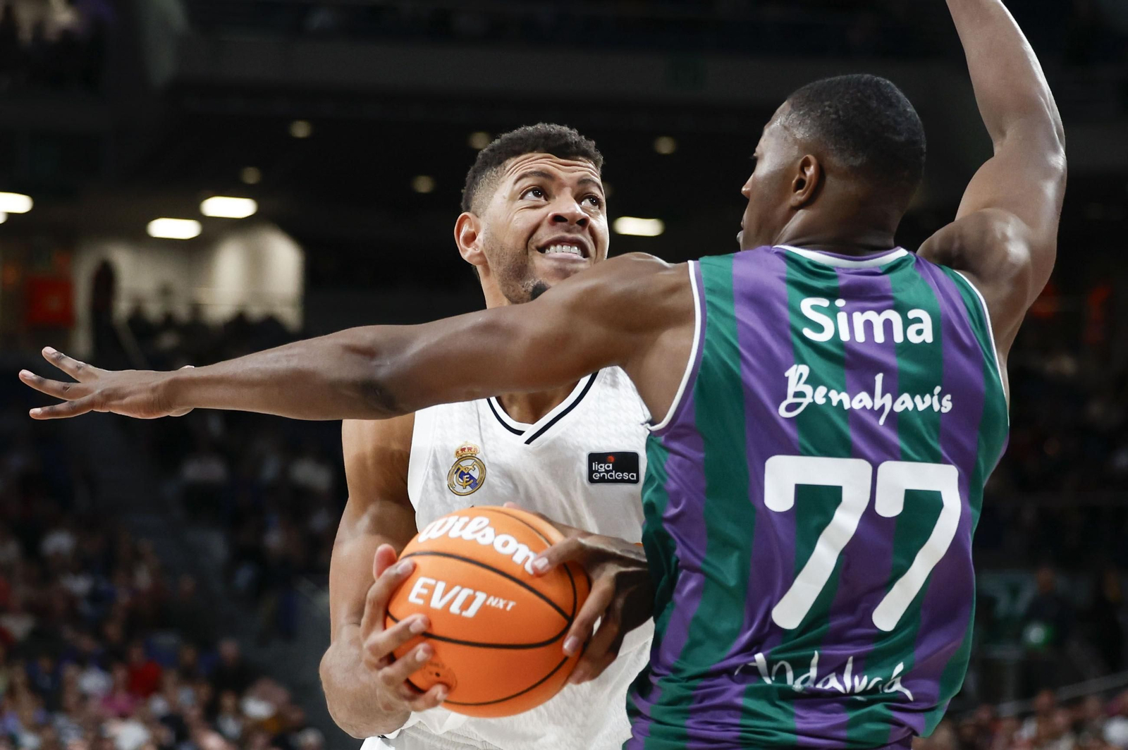 El Real Madrid-Unicaja, en fotos