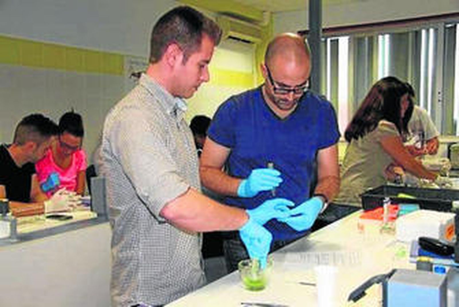 Investigadores del sector agroalimentario.