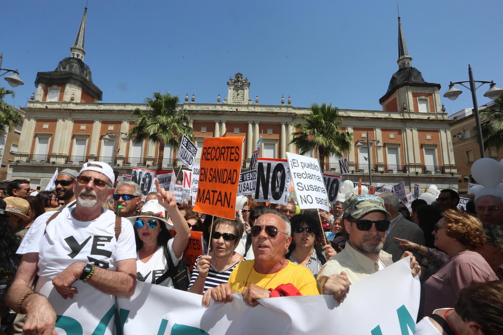 Las Imágenes de la Manifestación por una Sanidad Digna