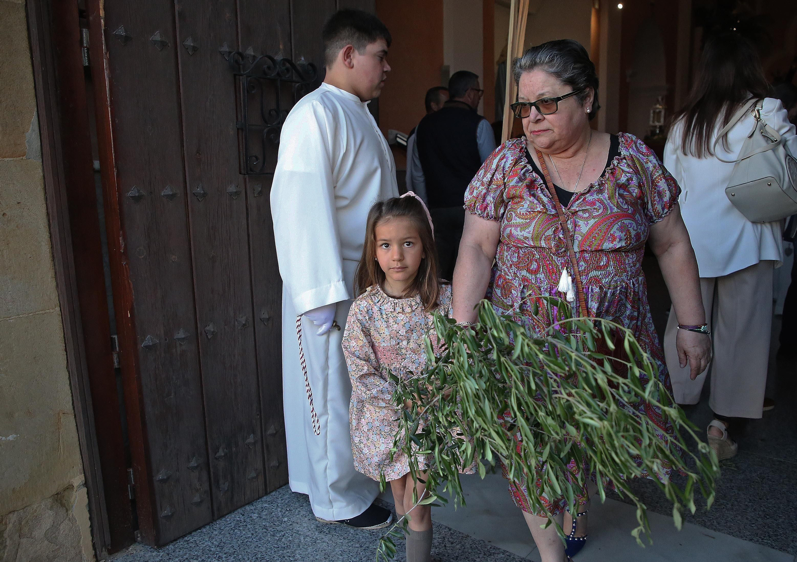 Fotos del Domingo de Ramos en San Roque: La Borriquita