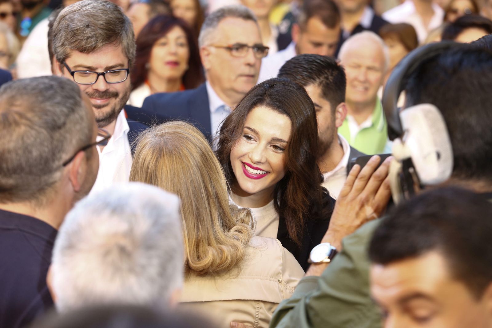 Imágenes del acto de Inés Arrimadas en Granada