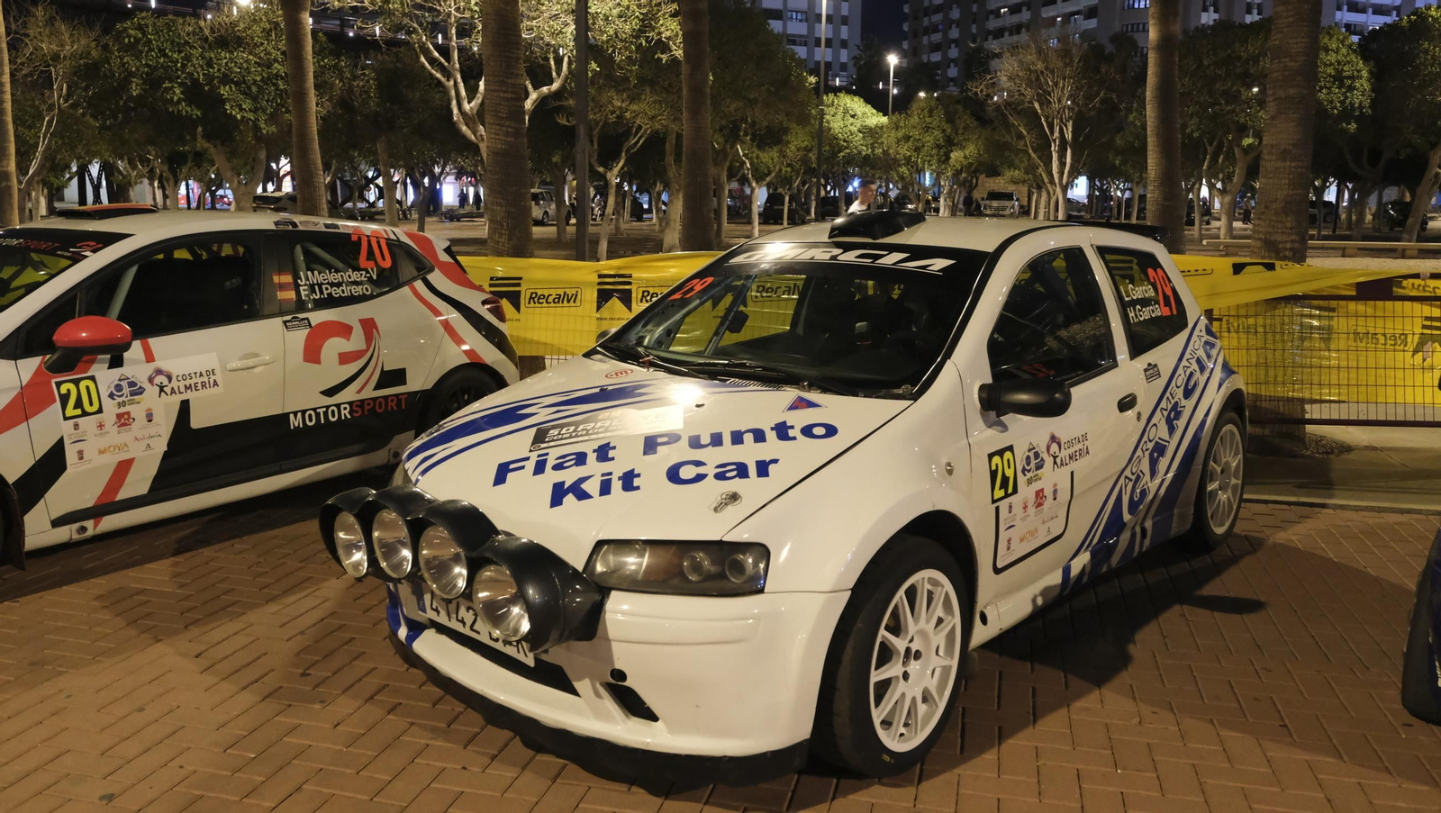La salida de la 50 edición del Rallye Costa de Almería, en imágenes