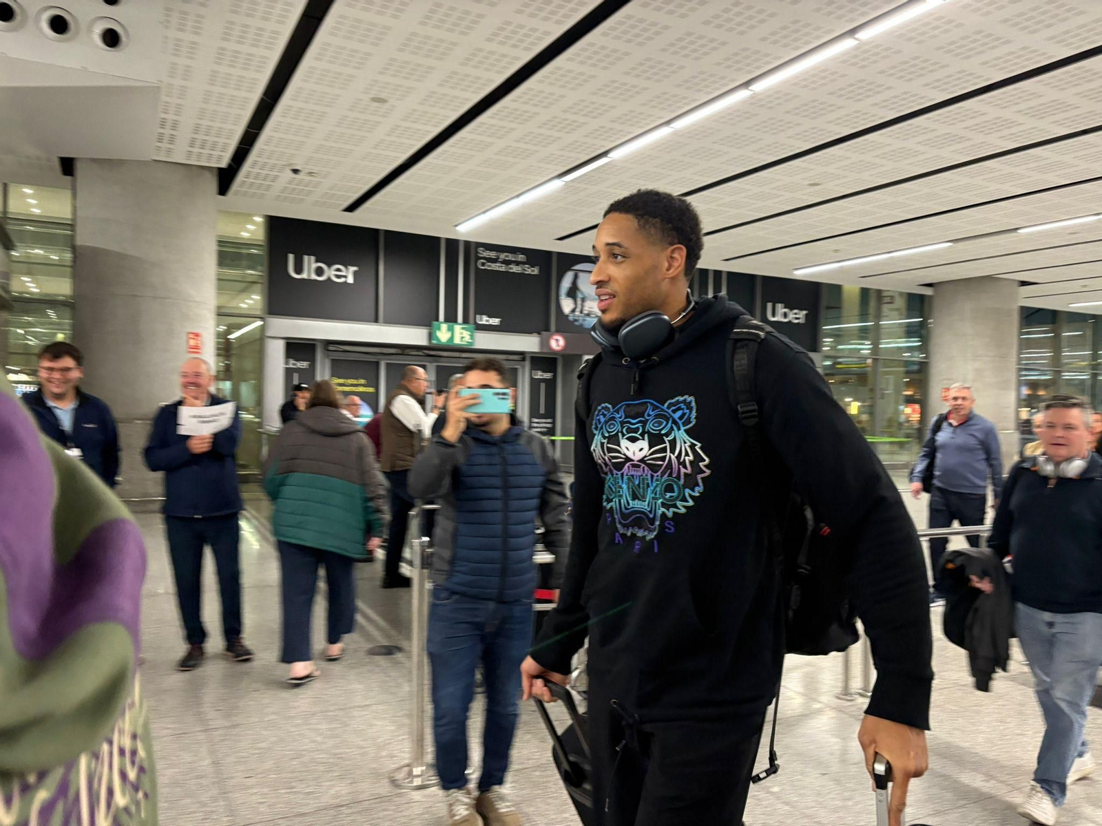 Augustine Rubit, primeras fotos en Málaga