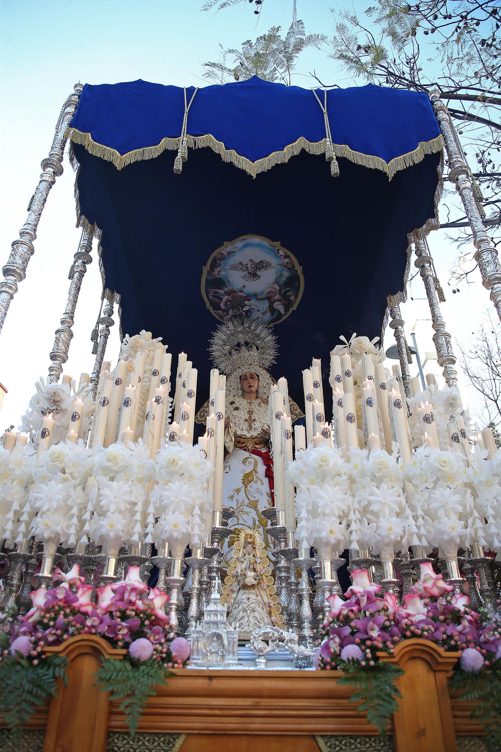 Fotos del Domingo de Ramos en Algeciras: Borriquita y Oración en el Huerto