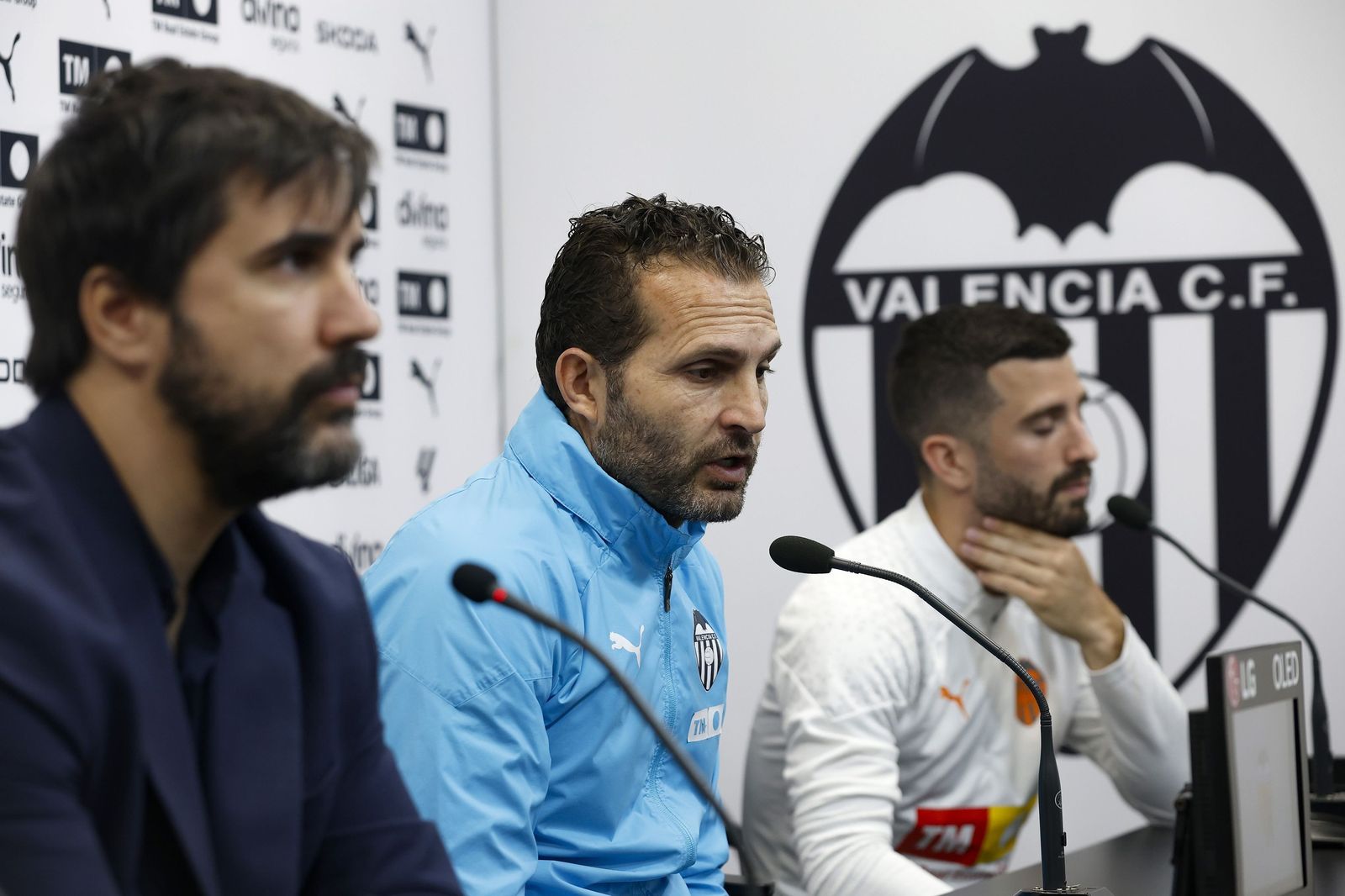 Baraja y Gayá en la rueda de prensa