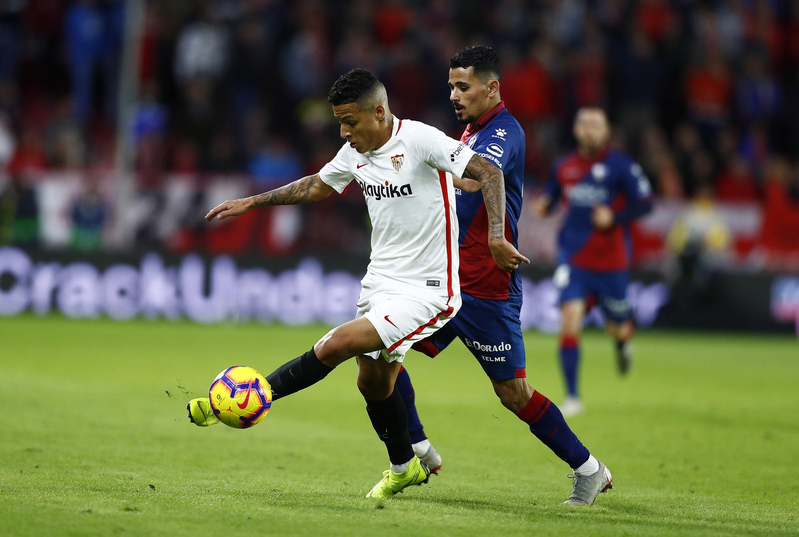 El Sevilla-Huesca, en imágenes