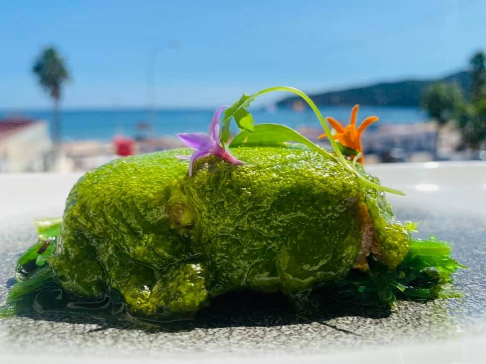 La tapa presentada por Cepas, primer premio del jurado profesional.