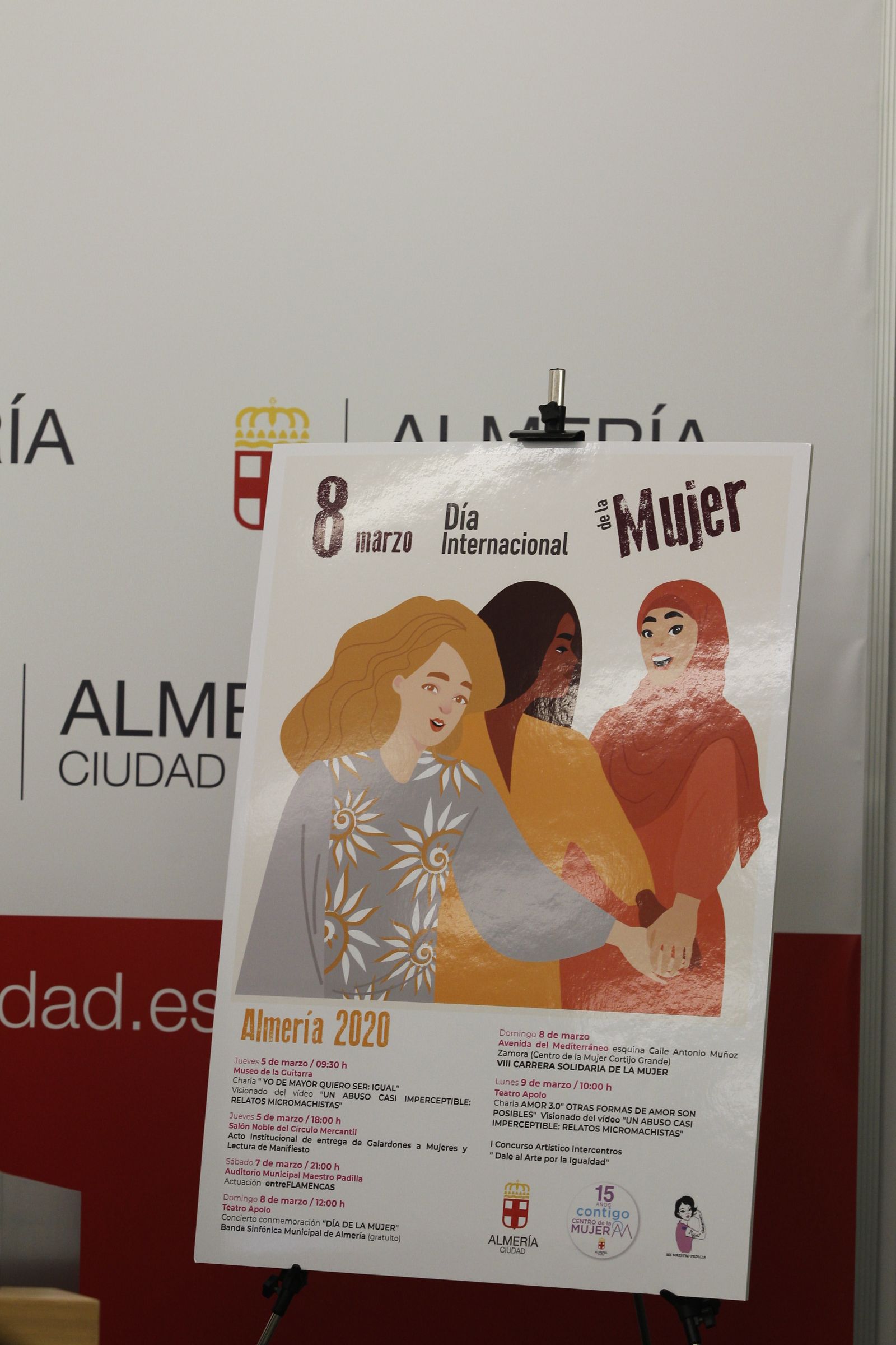 Cartel del Día Internacional de la Mujer.