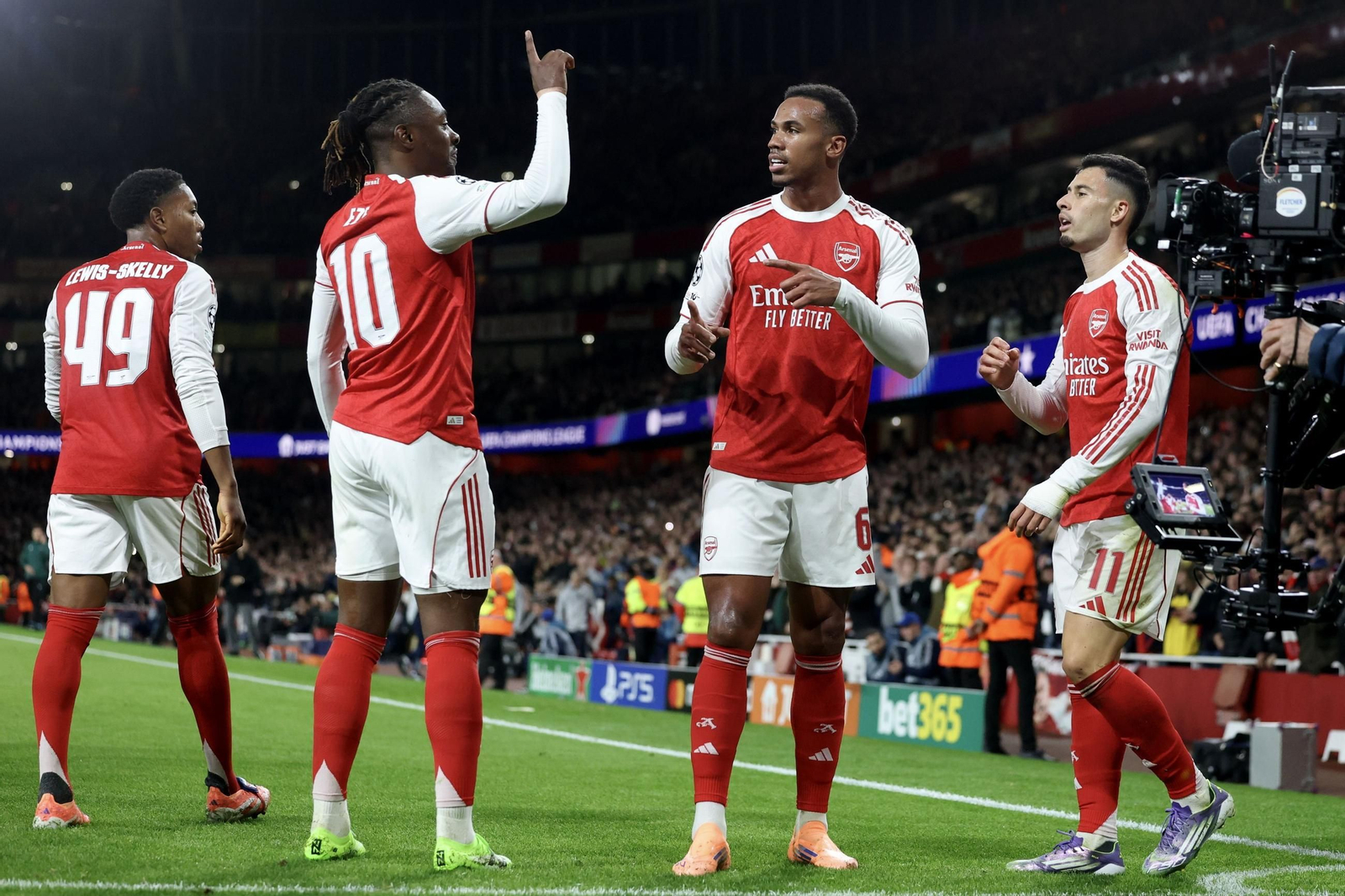 Las fotos del Arsenal-Atlético de Madrid