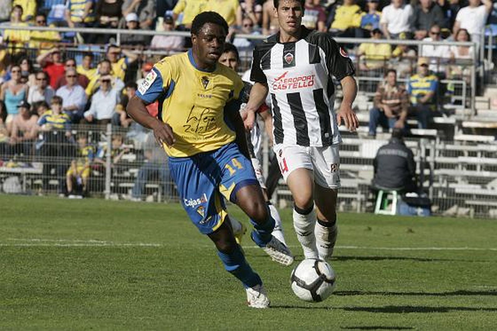 Ogbeche entró en el segundo periodo en lugar de Toedtli. 

Foto: Jesus Marin