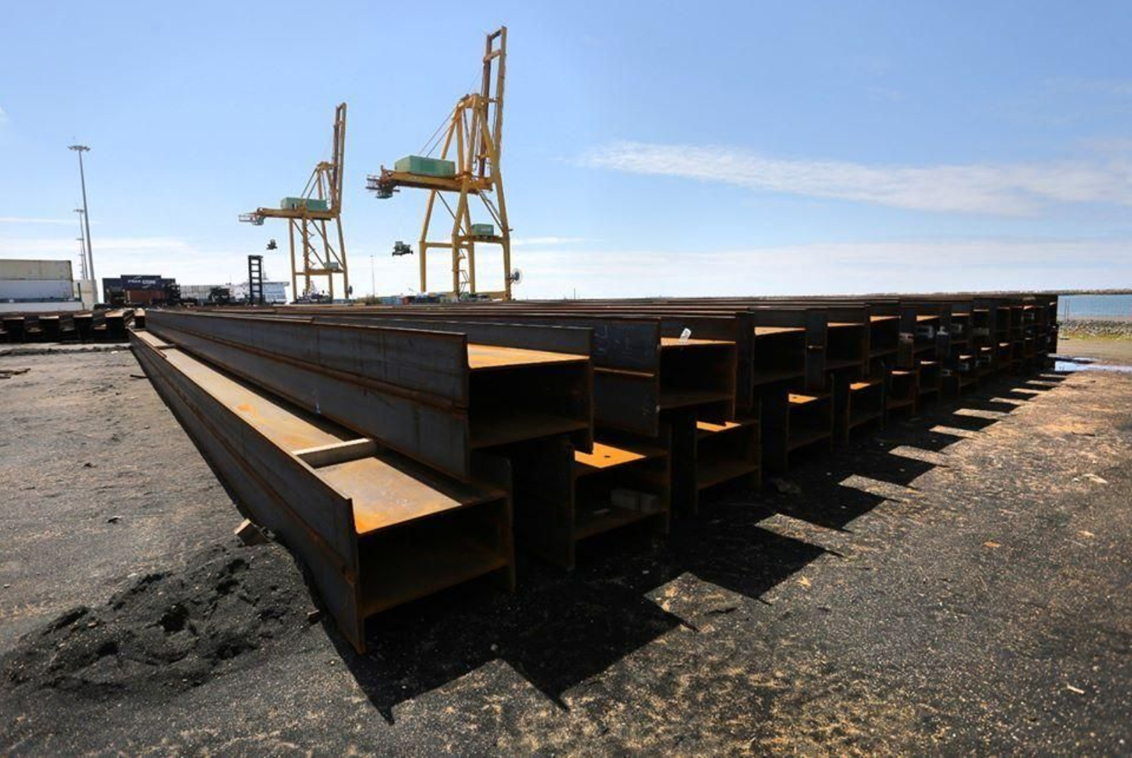 Las tablastacas que han comenzado a instalar.