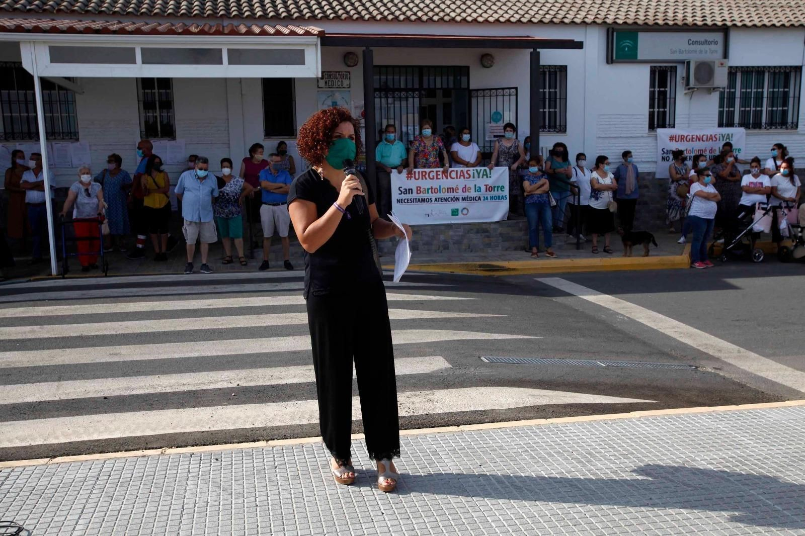 Movilización en San Bartolomé para reclamar la reapertura del servicio médico 24 horas.