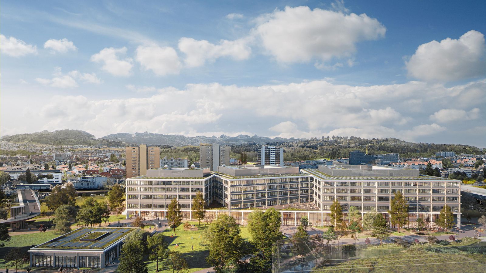 Nuevo campus de la Universidad de Berna.