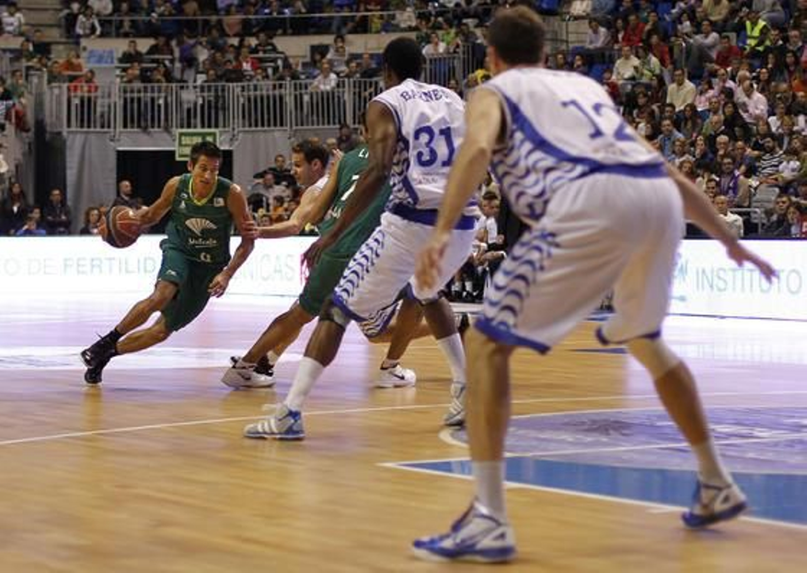 El Unicaja estrena entrenador con victoria ante el Lucentum Alicante (72-60). / Sergio Camacho El Unicaja estrena entrenador con victoria ante el Lucentum Alicante (72-60). / Sergio Camacho