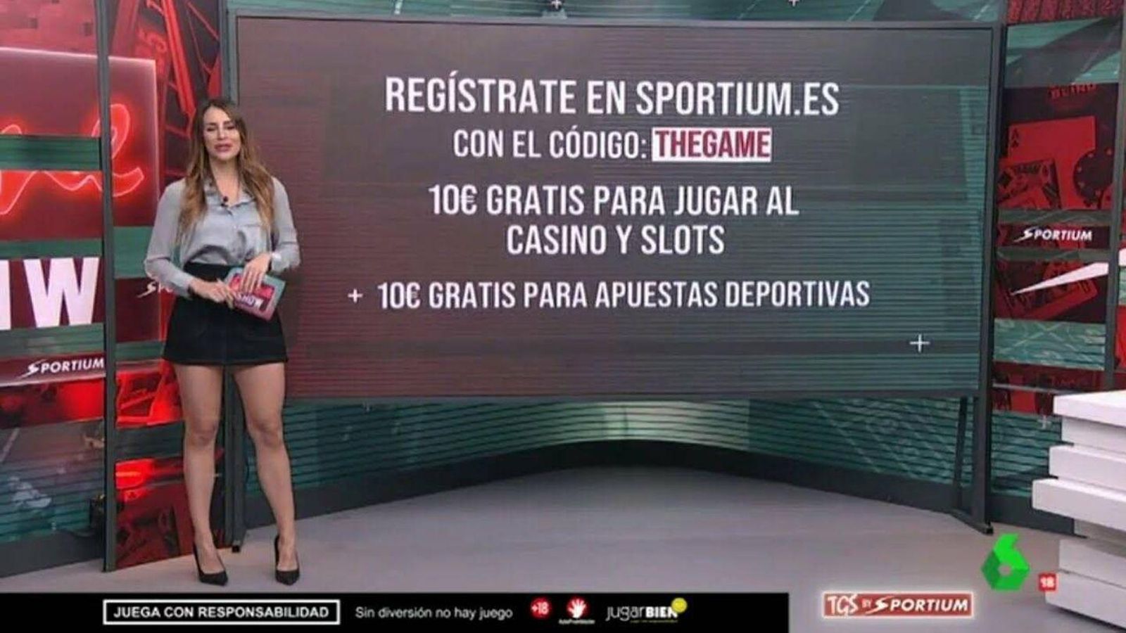 Cristina Porta en 'The Game Show'