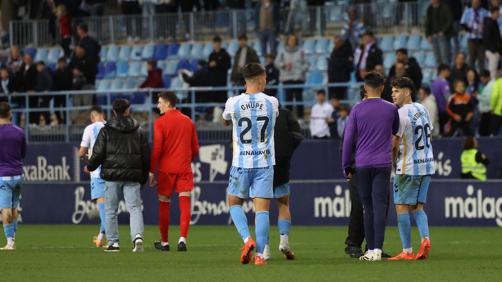 Las fotos del Málaga-Deportivo de La Coruña