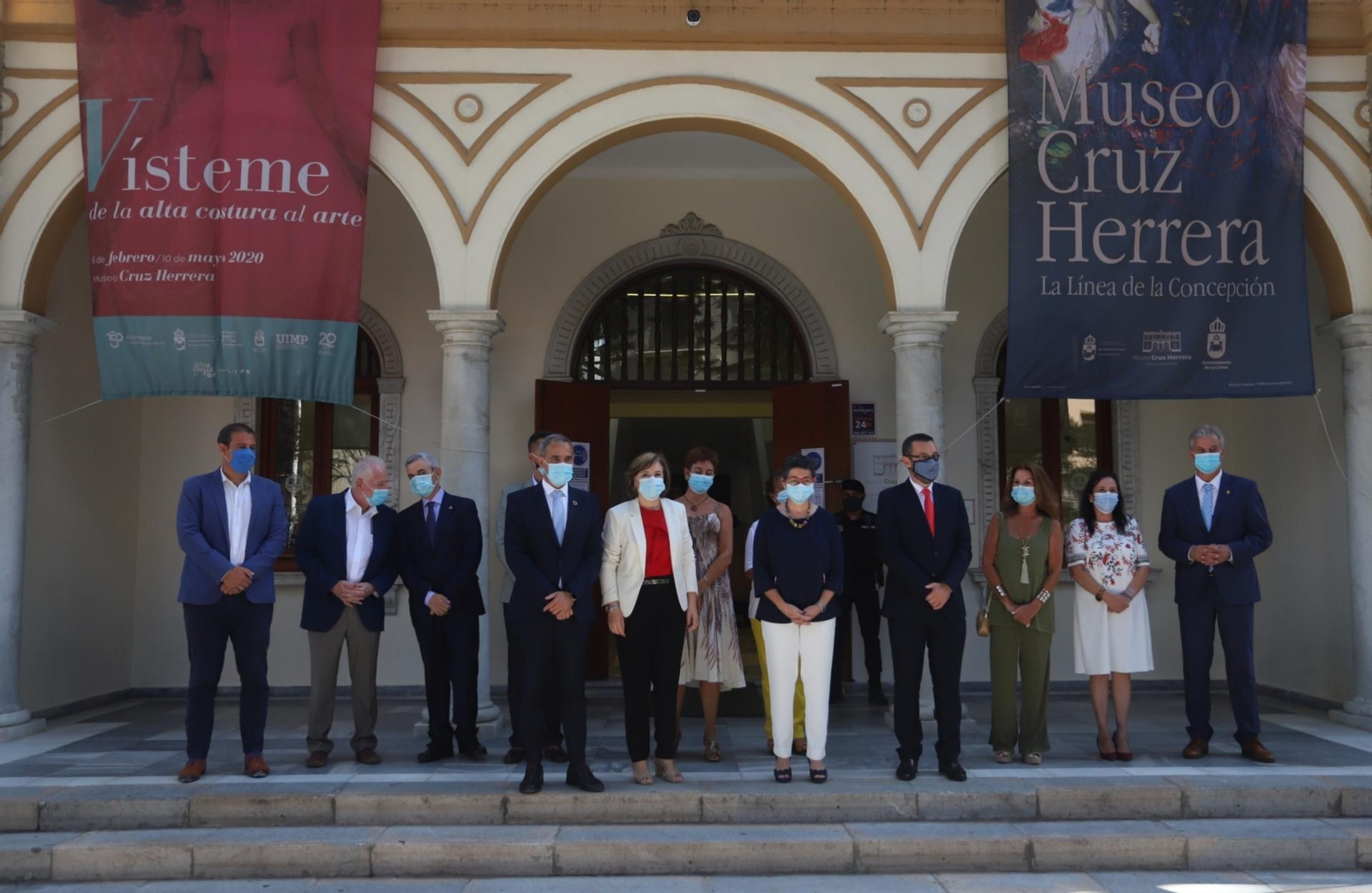 Visita de la ministra Arancha González Laya a La Línea de la Concepción