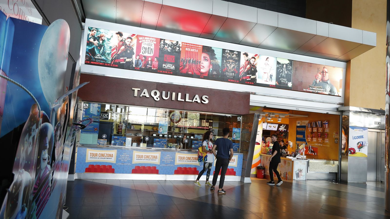 Taquillas de CineZona