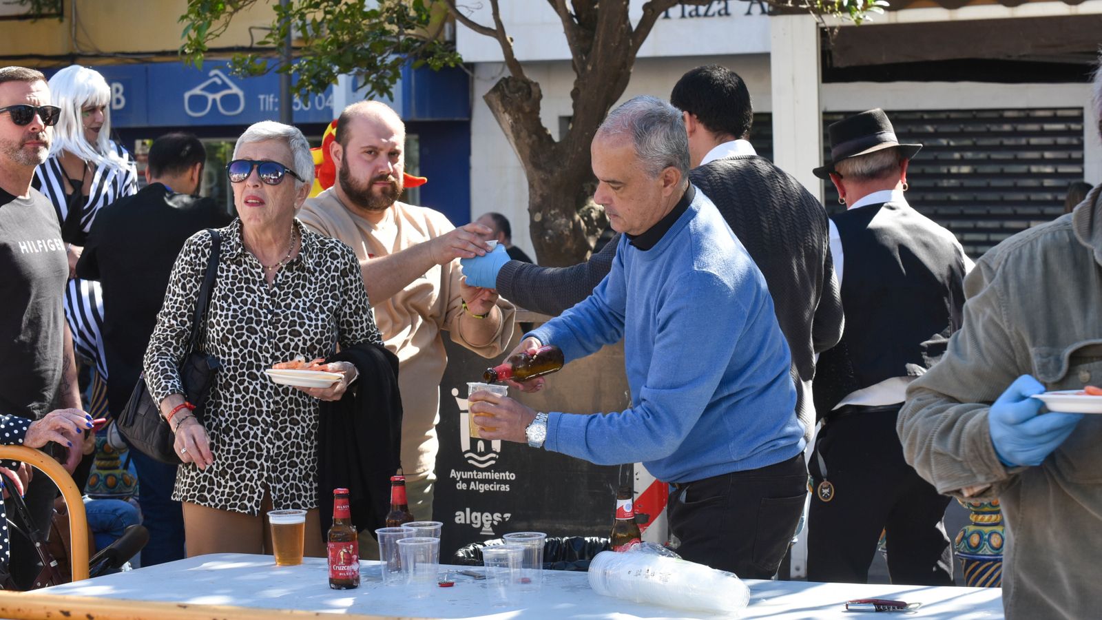 Fotos de la ada popular del Carnaval de Algeciras