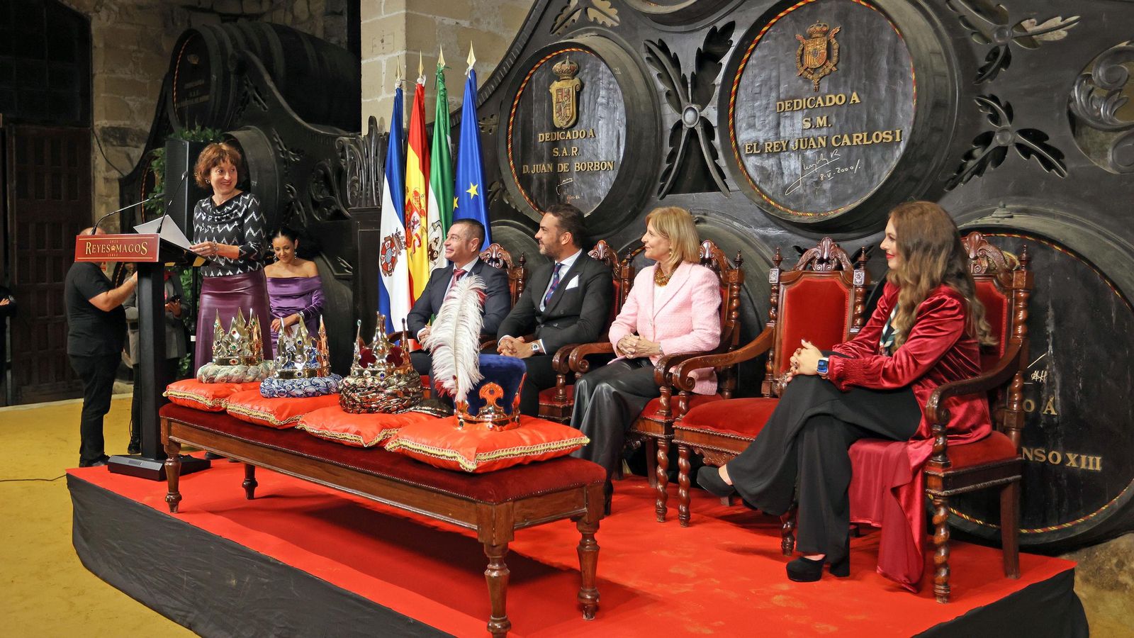 Imágenes de la presentación de los Reyes Magos de Jerez 2025