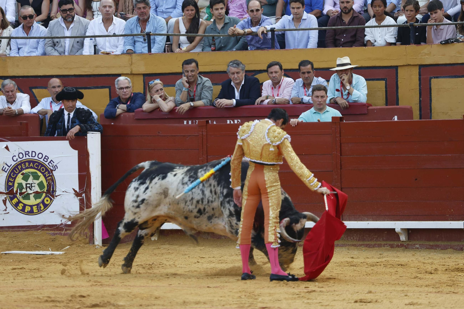 Fotos de la brava corridade La Palmosilla con Emilio de Justo, Borja Jiménez y David de Miranda