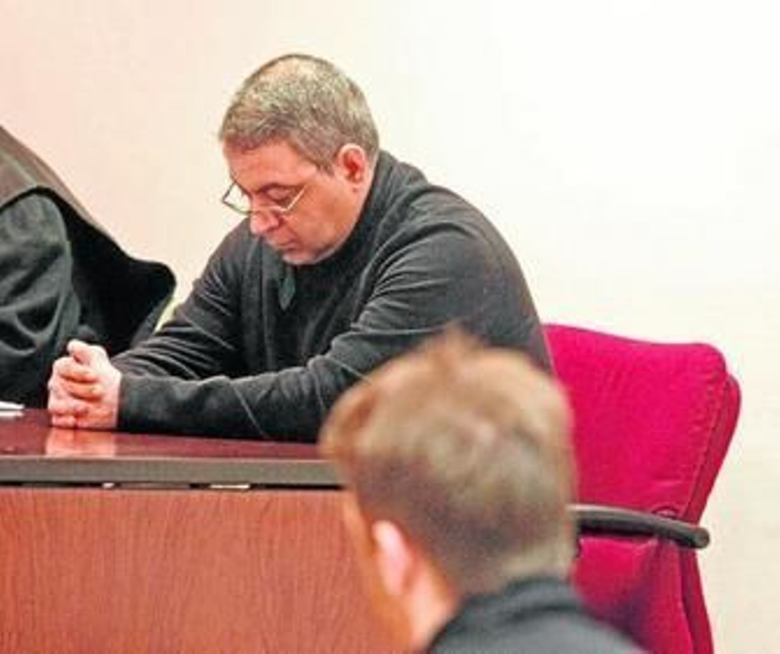 El condenado, durante el juicio que tuvo lugar en abril.