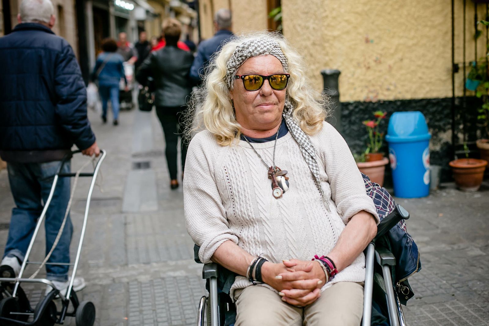 Jutta Christine Lenes, durante una entrevista con este periódico en esta primavera.
