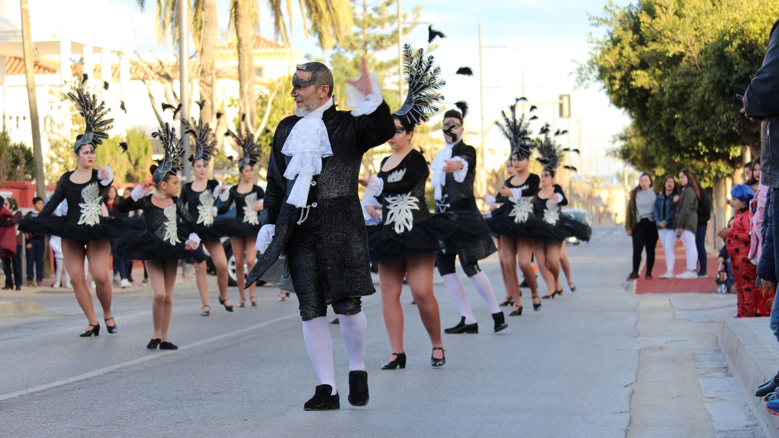 Desfile de comparsas el pasado año.